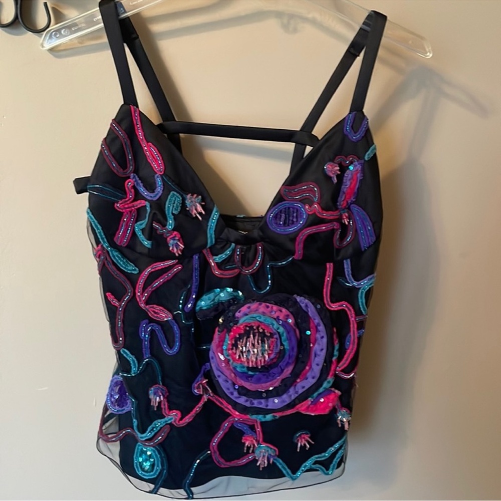Amazing beaded Armani top